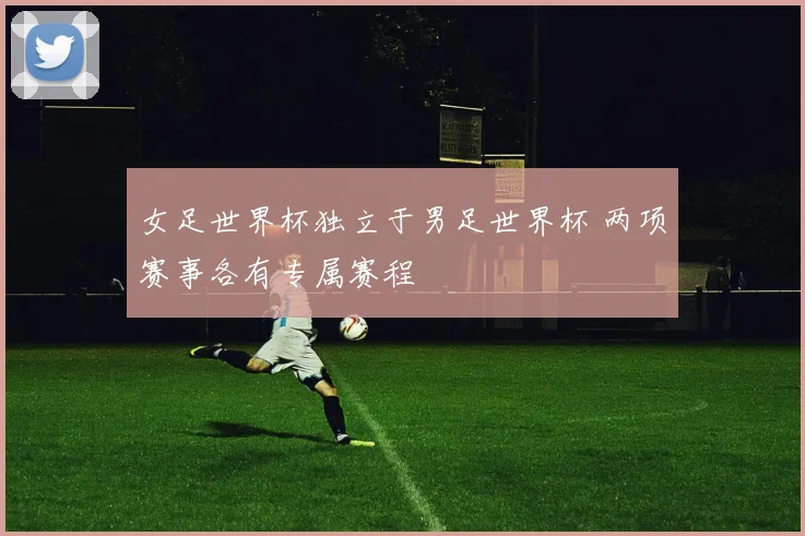 女足世界杯独立于男足世界杯 两项赛事各有专属赛程